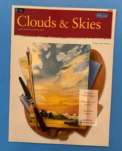 How To Draw & Paint Clouds & Skies #HT206 by William Powell Vintage 2003 - Oil - Bild 1 von 5