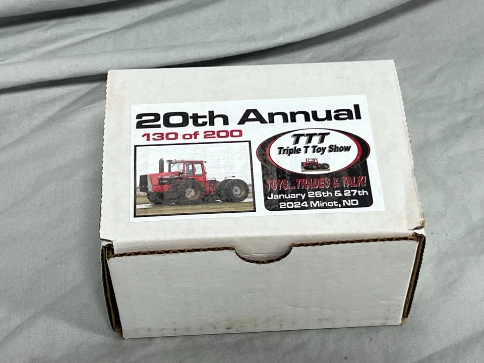 Massey Ferguson 4880 4WD Tractor TTT Toy Show Minot 2024 1:64 NIB - Image 1 of 4
