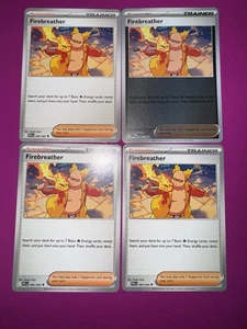 x4 Firebreather 089/094 - ME02 Phantasmal Flames PFL - Pokemon - Casi nuevo/Mu Inglés - Imagen 1 de 2