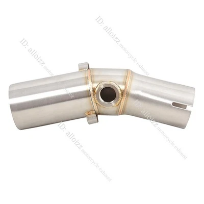 Tubo medio de escape 51 mm para Kawasaki ER6N ER6F EX650 ER650 2005-2011 Foto 1 de 4