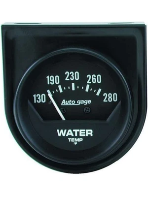 Auto Meter 2-1/16 Water Temperature, 130-280 F, Mechanical, Auto Gage (2361) - Image 1 of 4