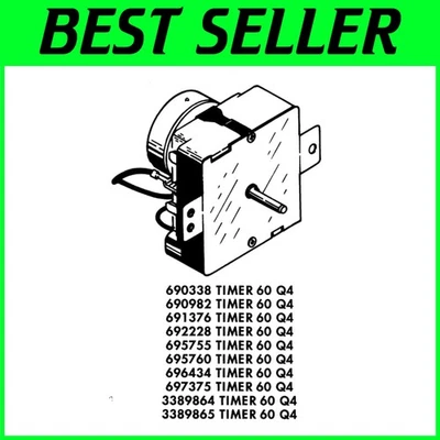 Genuine OEM Kenmore Dryer Timer - Perfect Replacement for Optimal Performance - Image 1 of 3