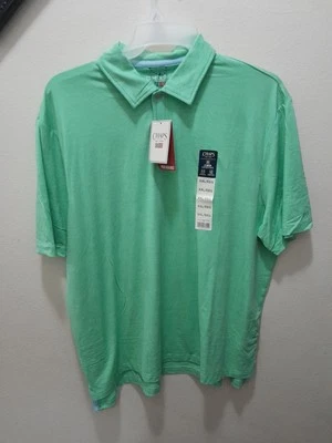 Chaps  Men's Size 2X Performance Polo Stretch Jade Shirt NWT  - Image 1 of 4