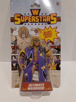 WWE Superstars Series 2 ULTIMATE WARRIOR 6” Action Figure Walmart Exclusive 2021 - Image 1 of 4