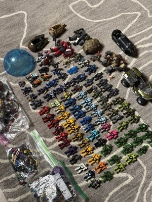 Huge Mega Construx Halo Lot 75+ Figures Spartan ODST Elite Hunter Flood Cyclops - Image 1 of 4