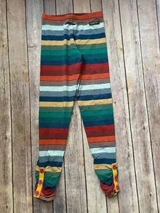 Matilda Jane sz 10 Moments w/ You Outside the Lines striped leggings 2/2 B14 - Picture 1 of 2