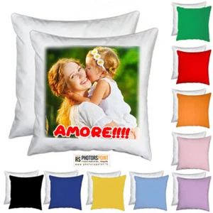 CUSCINO PERSONALIZZATO CON FOTO E DEDICA/IDEA REGALO - Bild 1 von 3