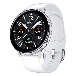 C6 Smart Watch Sports Heart Rate Blood Pressure Monitor Hot White Silicone - Zdjęcie 1 z 6