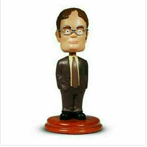 New The Office: Dwight Schrute Bobblehead In Original Box Cover
