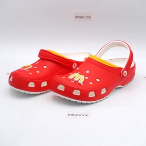Size 10 Men's Crocs McDonald's Classic Clogs 209858-90H Red/Yellow - Picture 1 of 7