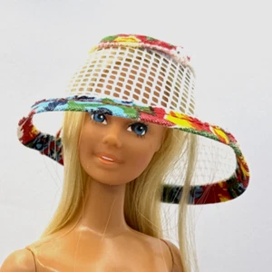 Vintage Barbie Sweet 16 Fashion #9560 Mesh Hat Accessory 1976 - EX! - Picture 1 of 7