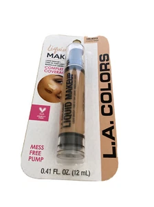 L.A. COLORS Flawless Liquid Makeup Evens Skin Tone CBLM310 NATURAL .42 oz. NEW! - Picture 1 of 2