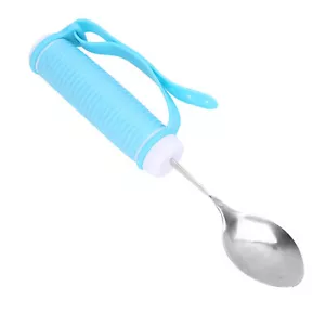 Elderly Auxiliary Tableware Disabled Eating Aids Flexible AntiSlip Eating Spoon - Picture 1 of 12