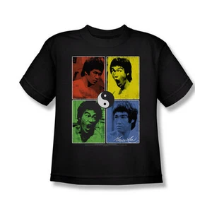 Camiseta Bruce Lee Enter Color Block Niño Pequeño Tallas - S-L Nueva - Imagen 1 de 1
