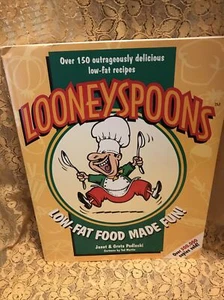 Looney Spoons Low Fat Food Made Fun (1997, Paperback) - Imagen 1 de 11