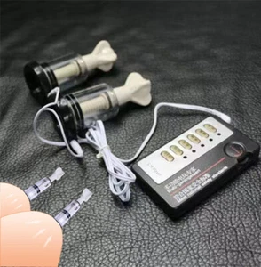 Shock Therapy Nipple Clamps E-Stim Penis Ring Anal Plug Sex Toys Massage Sucker - Picture 1 of 14