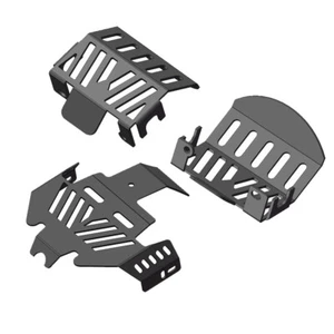Chassis Armor Axle Protector Skid Plate for Traxxas TRX-4 TRX4 1/10 RC Crawler  - Picture 1 of 12