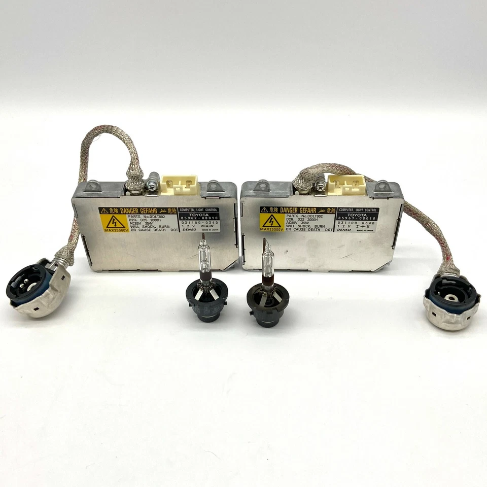 2x Lastro de Xenônio Toyota Avalon Sienna Fabricante de Equipamento Original e Lâmpada HID D2R Unidade de Controle de Computador - Imagem 1 de 1