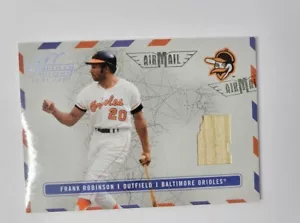 2005 Leaf Century Collection Airmail Game Used Frank Robinson #64/250 - Picture 1 of 2