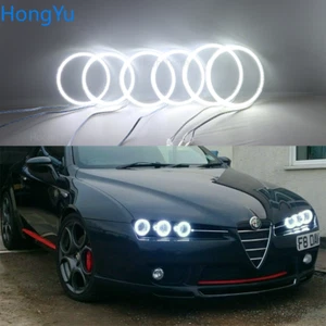 For Alfa Romeo 159 2005-2011 Smd Led Angel Eyes kit Halo Ring Headlight DRL - Picture 1 of 6