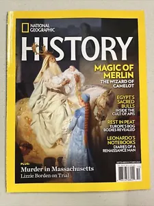 National Geographic History Magazine September October 2023 Magic Of Merlin - Picture 1 of 1