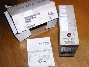 NEW - Siemens 6ES5466-8MC11 E:01 S5 466 Analog Input Module open original box - Imagen 1 de 10