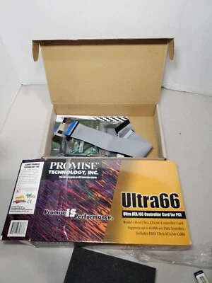 NEW OPEN BOX Promise Technology Ultra66 V1.12 Ultra 66 PCI Controller Card #69 - Image 1 of 4