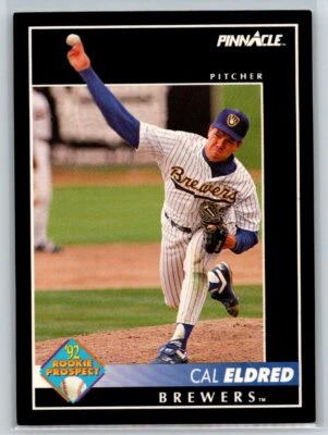 1992 Pinnacle #249 Cal Eldred - Image 1 of 2