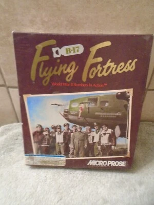 b-17 Flying Fortress pc ibm con póster vintage pc Foto 1 de 4