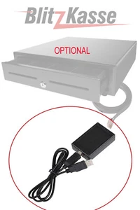 Kassengeldlade ÖFFNER USB-Kassenschublade Öffner Interface für Kassenlade Win 10 - Bild 1 von 3
