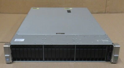 HP DL380 Gen9 G9 2x 14C E5-2697v3 2.60GHz 192GB RAM 24-Bay 2U Rack Server - Image 1 of 3