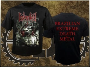 REBAELLIUN - The Hells Decrees TS NEW, Death Metal, ABOMINATTION - Bild 1 von 2