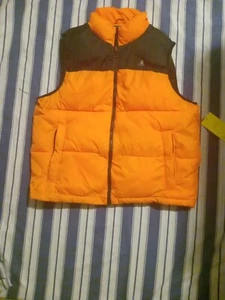 New XL Bass Mens Puffer Vest Jacket Quilted Insulated Lightweight Full Zip $160 - Picture 1 of 10