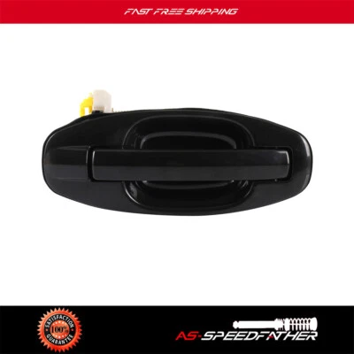 Manija de puerta exterior trasera derecha negra para Hyundai Santa Fe para 2001-2005 2006 Foto 1 de 4
