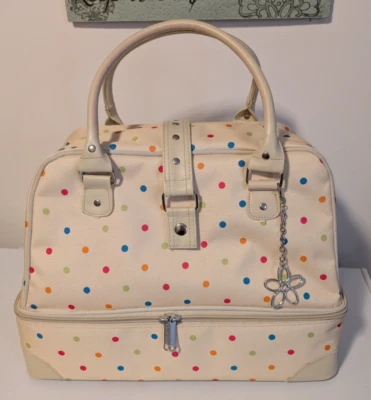 Temp-tation 2 Qt Casserole & Trivet with Yellow Polka Dot Insulated Tote Bag - Image 1 of 4