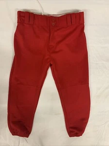 Alleson Athletic Kids Girls Size XL Pants Red Comfortable New Without Tags - Picture 1 of 5