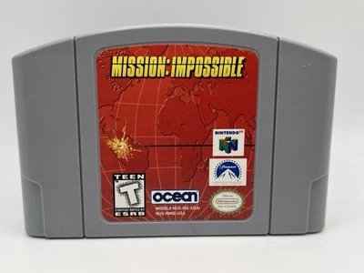 Nintendo N64 - Mission Impossible - Authentic - Cleaned and Tested - Image 1 of 4