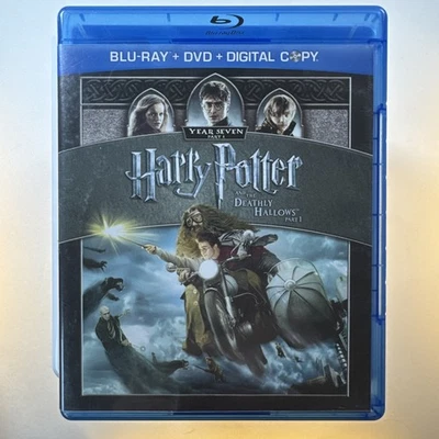 Harry Potter and the Deathly Hallows Part 1 Blu-ray / DVD / Digital- Excellent - Image 1 of 3