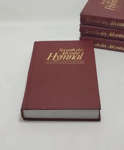 Seventh Day Adventist SDA Hymnal Pew Maroon Song Books Hardcover Like New - Imagen 1 de 8