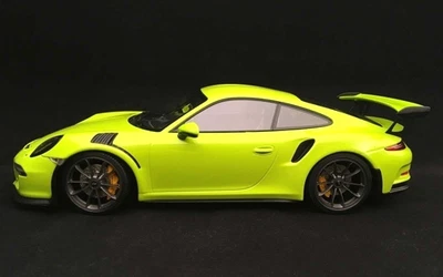 Llantas Porsche 911 (991) GT3 RS 2015 1:18 Minichamps verde claro y gris oscuro Foto 1 de 4
