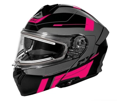 Nuevo Casco Castle X Rosa Raid Modular 935 Calefacción Moto de Nieve S M L XL 36-2618 Foto 1 de 4