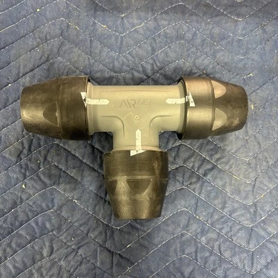 AIRNET 2811400580 PF Series Equal Tee  1-1/2" / 40MM Compression Fitting - Image 1 of 4