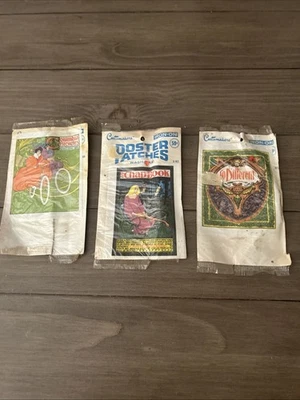 3 Vintage Lidz Brothers Costumakers  Poster Iron-On Patches NOS - Image 1 of 4