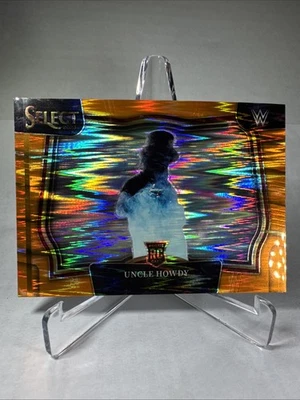 Uncle Howdy 2023 Panini Select WWE 285 Ringside Orange Flash RC RARE - Image 1 of 2