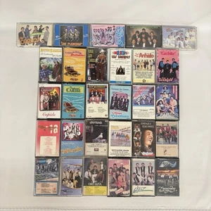 Mexican Cassette lot 29 Grupo Bryndis Apache Dandys Capataz Yonics Cumbias - Picture 1 of 3