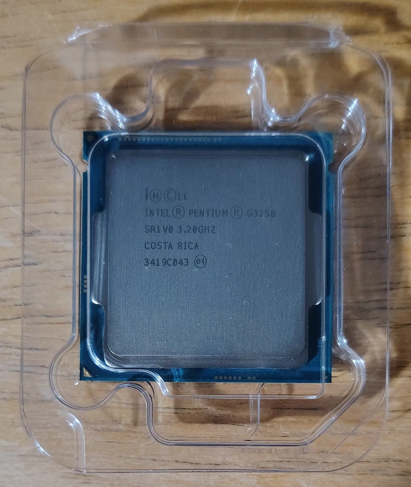 Processador Intel Pentium Dual Core G3258 3.2GHz LGA1150 desbloqueado 20º aniversário - Imagem 1 de 4