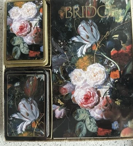 BRIDGE ENSEMBLE; Double Deck and Score Pad; Caspari; Pre-owned - Picture 1 of 6