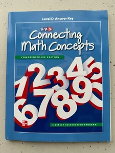 Connecting Math Concepts: Comprehensive Ed. Level D Answer Key - Picture 1 of 3