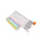 20pcs Nail Art Brushes Design Set Dotting Painting Drawing Polish Pen Tools Kit
