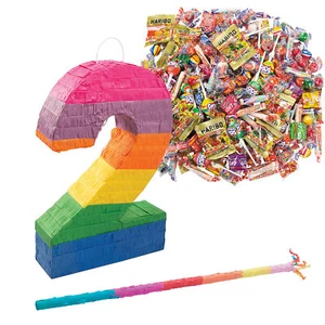 Fun Express Number 2-Shaped Piñata Kit – 208 Pieces - Picture 1 of 2